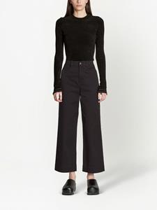 Proenza Schouler White Label Cropped culotte - Zwart