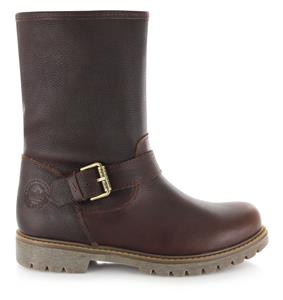 PANAMA JACK Singapur B23 Bruin Leer Biker boots Dames