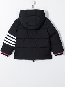 Thom Browne Kids Parka met capuchon - Blauw