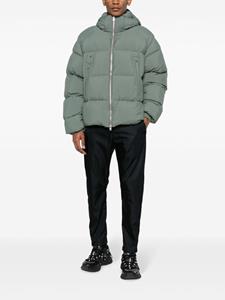 Adidas down-filled hooded puffer jacket - Groen