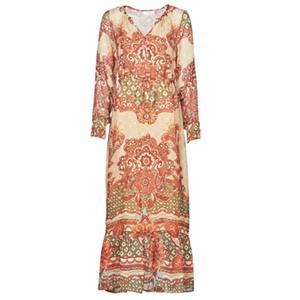 Cream Lange Jurk  SANNIE DRESS