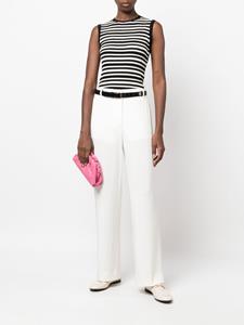 Victoria Beckham Broek met wijde pijpen - Wit