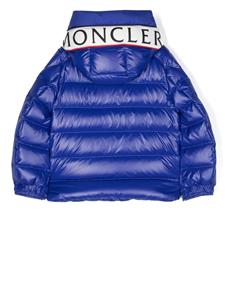 Moncler Enfant Jack met logoprint - Blauw