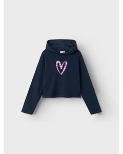 name it Sweatshirt NKFVIALA für Mädchen dunkelblau Mädchen 