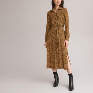 LA REDOUTE COLLECTIONS Hemdjurk, lange mouwen, dierenprint