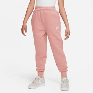 Nike Sportswear Jogginghose "CLUB FLEECE BIG KIDS (GIRLS) HIGH-WAISTED FITTED PANTS"