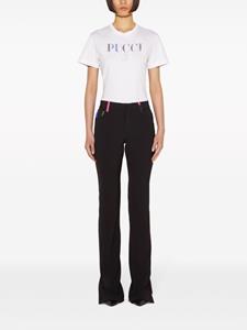 PUCCI Broek met wijde pijpen - Zwart