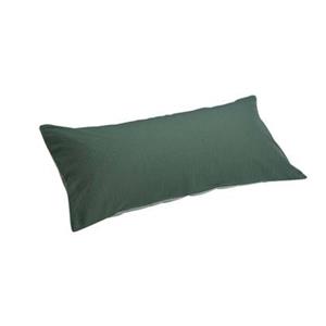 Yumeko kussensloop katoen tencelâ¢ double face green stripe|green