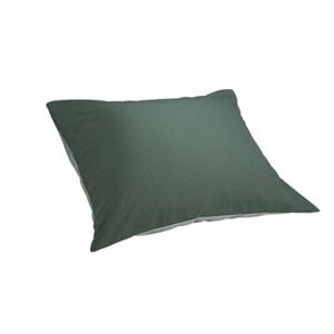 Yumeko kussensloop katoen tencelâ¢ double face green stripe|green