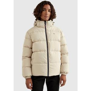 Tommy Jeans Daunenjacke TJM ESSENTIAL DOWN JACKET mit Tunnelzug und Stoppern an der Kapuze