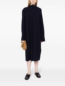 Studio Nicholson Jurk met sjaaldetail - Blauw