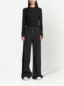 Proenza Schouler Broek met wijde pijpen - Zwart