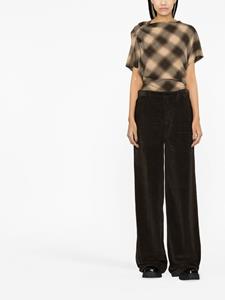 Dsquared2 Broek met wijde pijpen - Bruin