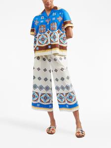 La DoubleJ Cropped broek - Wit