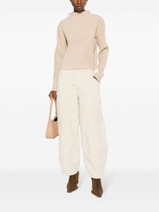 Henrik Vibskov Ribfluwelen broek - Beige