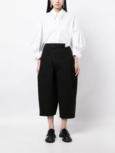 Comme Des Garçons Cropped broek - Zwart
