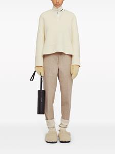 Jil Sander Cropped broek - Beige