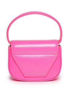 Diesel Kids 1DR schoudertas met logoplakkaat - Roze