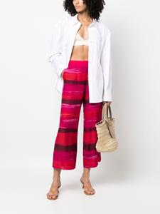 Gianfranco Ferré Pre-Owned 1990s cropped broek - Roze