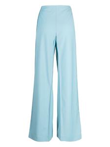 Bevza Broek met wijde pijpen - Blauw