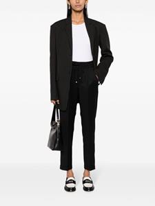 Kiton Cropped broek - Zwart