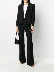 Emporio Armani Broek met wijde pijpen - Zwart
