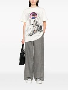 MSGM Broek met wijde pijpen - Grijs