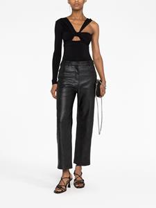 Stella McCartney Broek met wijde pijpen - Zwart