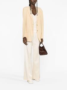 Jil Sander Broek met wijde pijpen - Beige