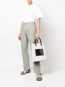 Jil Sander Broek met wijde pijpen - Groen