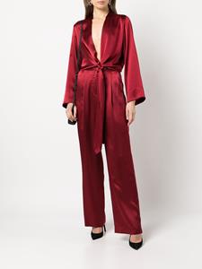 Michelle Mason Broek met wijde pijpen - Rood