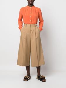 Marni Broek met wijde pijpen - Beige