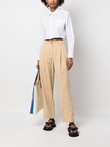 Kenzo Broek met wijde pijpen - Beige