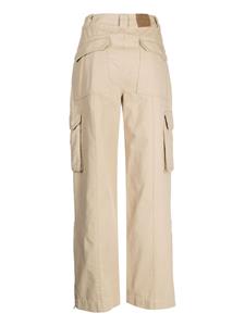 Goen.J Broek met wijde pijpen - Beige