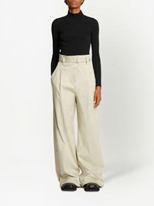 Proenza Schouler White Label Broek met wijde pijpen - Wit