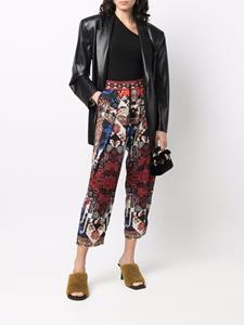 Balmain Cropped broek - Rood
