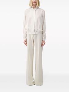 Giambattista Valli Broek met wijde pijpen - Wit