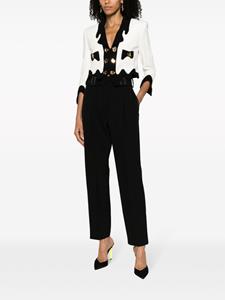 Moschino Cropped broek - Zwart