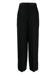 DKNY Broek met wijde pijpen - Zwart