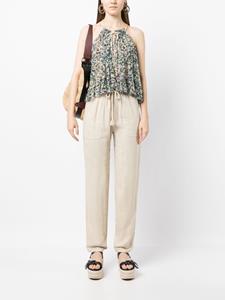 MARANT ÉTOILE Broek met wijde pijpen - Beige