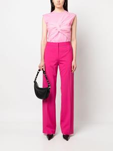 MSGM Broek met wijde pijpen - Roze