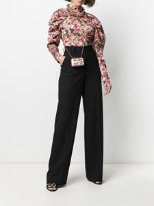 Dolce & Gabbana Broek met wijde pijpen - N0000 BLACK