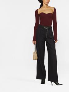 ISABEL MARANT Broek met wijde pijpen - Blauw