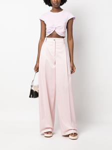 The Mannei Broek met wijde pijpen - Roze