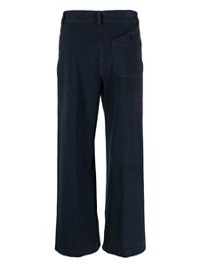 ASPESI Broek met wijde pijpen - Blauw