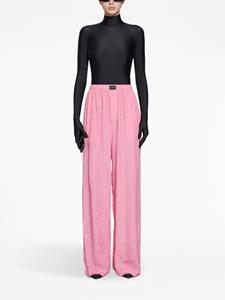 Balenciaga Broek met wijde pijpen - Roze