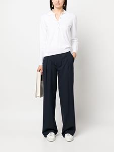 Closed Brooks broek met wijde pijpen - Blauw