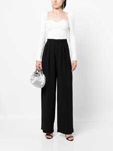 Alice + olivia Broek met wijde pijpen - Zwart