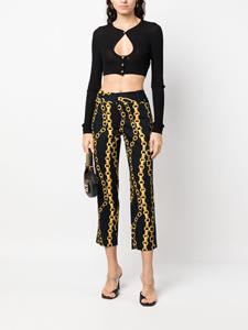 Dolce & Gabbana Pre-Owned 2000s cropped broek - Zwart