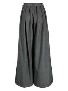 Jejia Birkin broek met wijde pijpen - Grijs